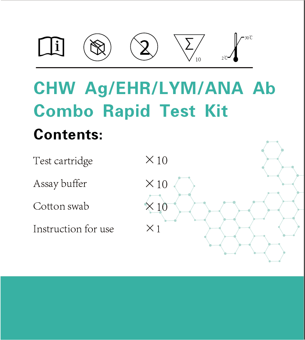 Canine Heartworm Antigen/Ehrlichia/Lyme/Anaplasma Antibody Combo Rapid Test