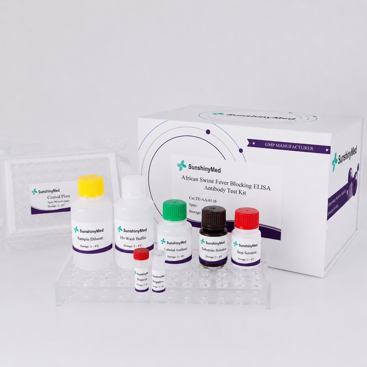 African Swine Fever Virus Antibody ELISA Test Kit