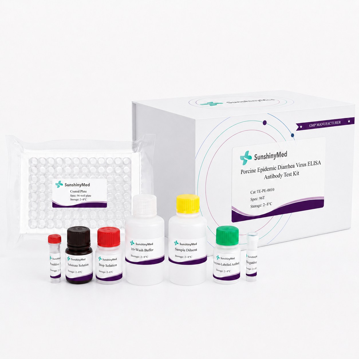 Swine Porcine Epidemic Diarrhea Virus ELISA Kit