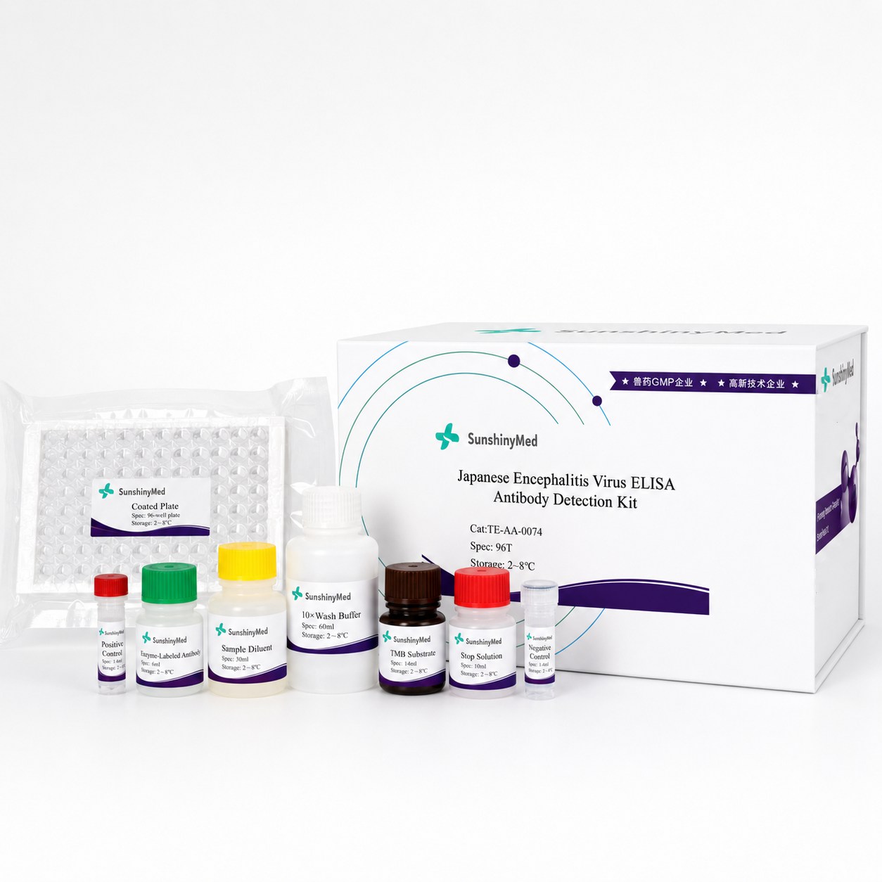 Japanese Encephalitis Virus (JEV) ELISA Antibody Test Kit